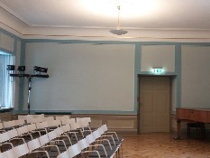 Festsaal mit Bestuhlung